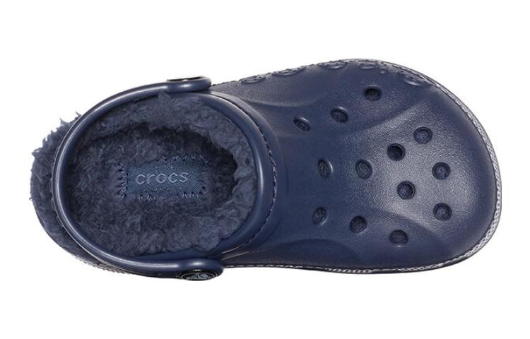 (PS) Crocs Classic Baya Lined Clog 'Navy' 207500-463