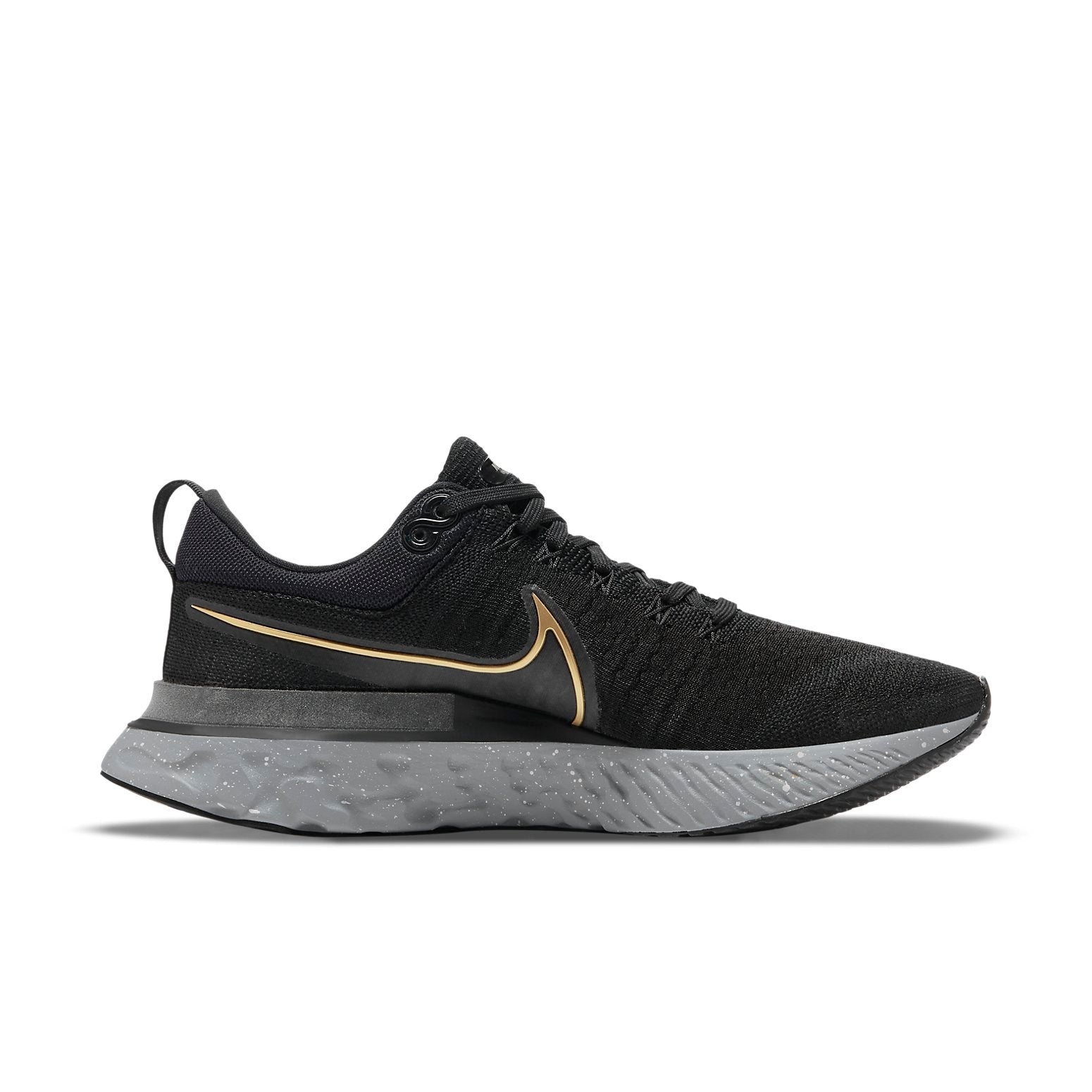 Nike React Infinity Run Flyknit 2 'Black Metallic Gold' CT2357-009