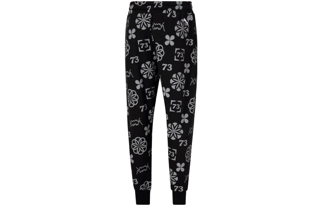 PUMA Booster Clyde Print Pants 'Black' 536494-01