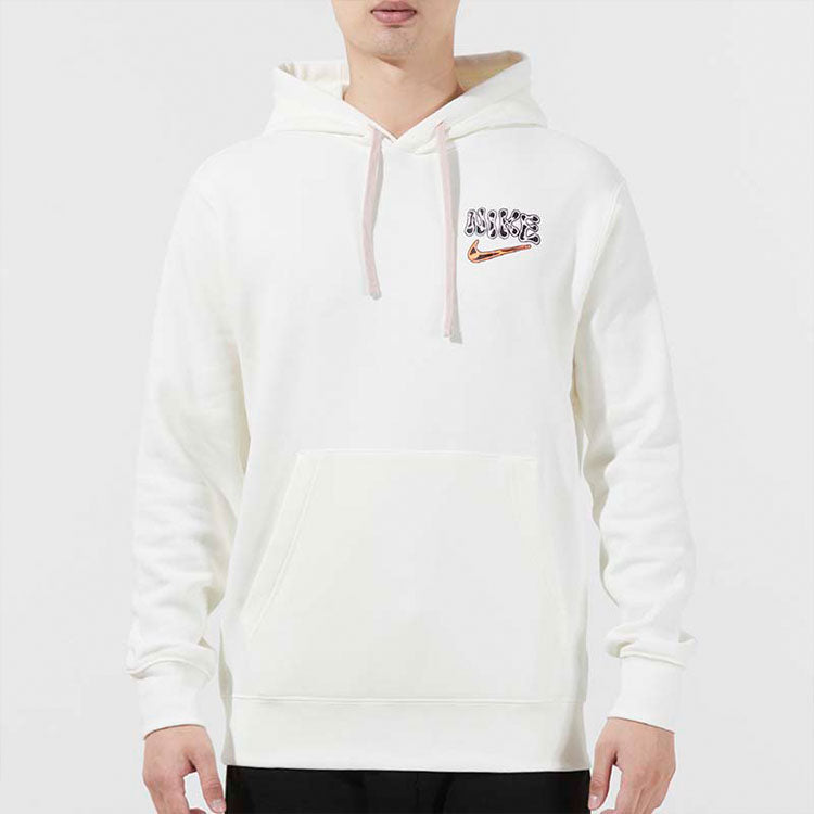 Men's Nike Alphabet Logo Pullover Creamy White DM2250-133