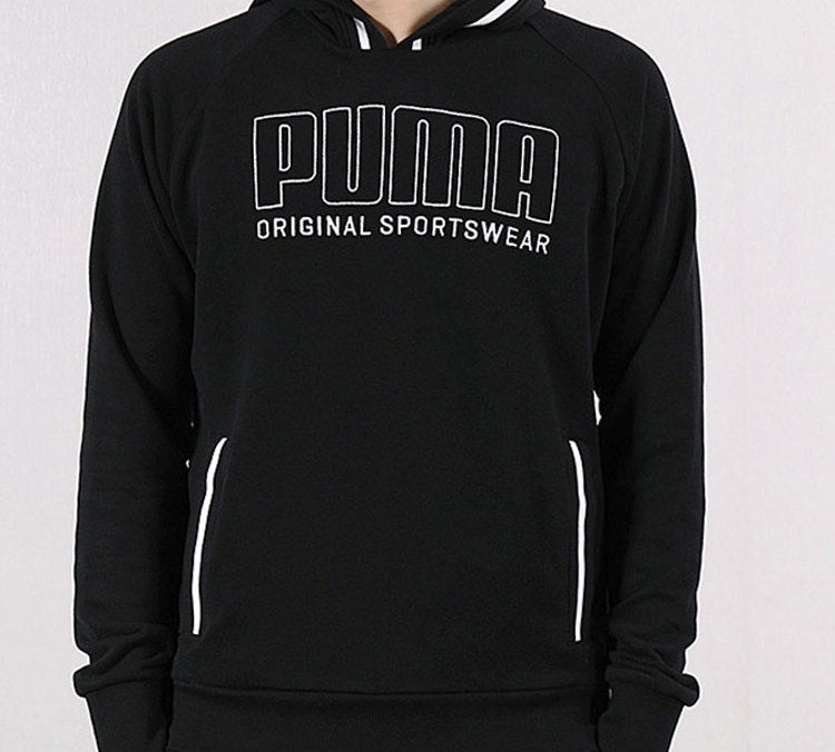 PUMA Embroidered Logo Knit Black 844128-01