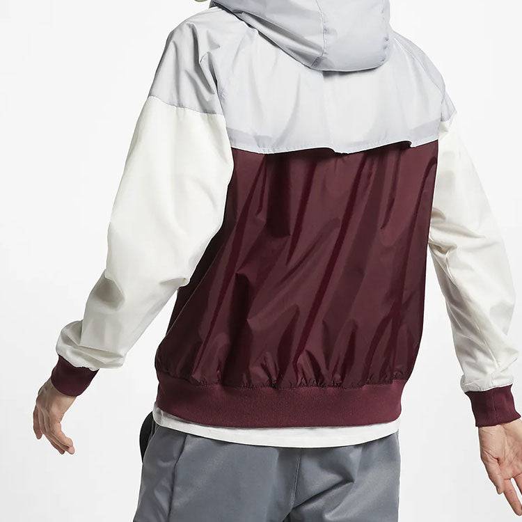 Nike DIWWear HE Windrunner Hoody Jacket Red Wine red AR2192-681