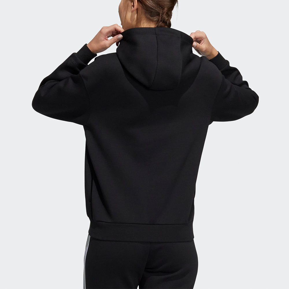 (WMNS) adidas Fi Sweater Hoodies 'Black Pink' HB7362