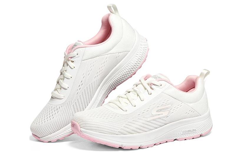 (WMNS) Skechers GO RUN Consistent 'White Pink' 894140-WPK