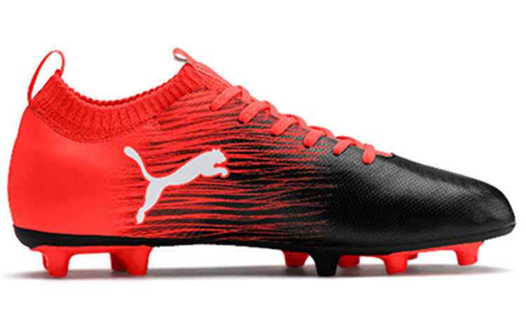 PUMA EvoKNIT FTB II FG Firm Ground 'Red Black' 104709-04