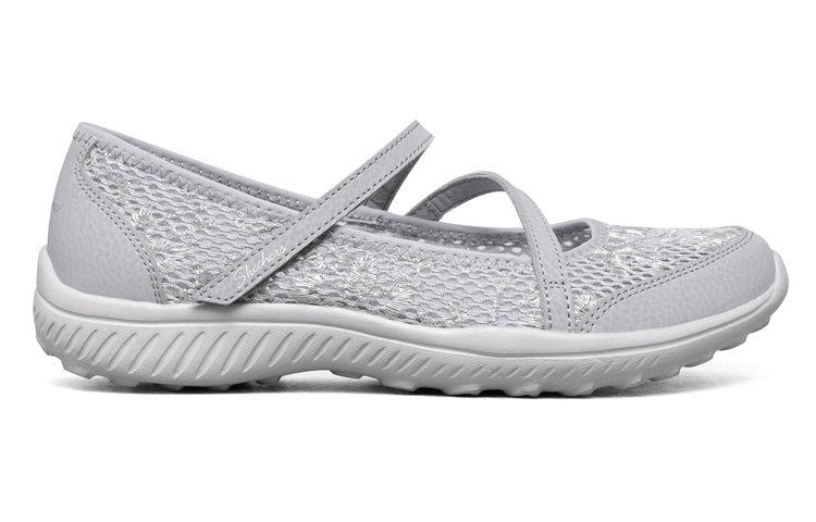 (WMNS) Skechers Be-Light 'Grey' 100022-GRY