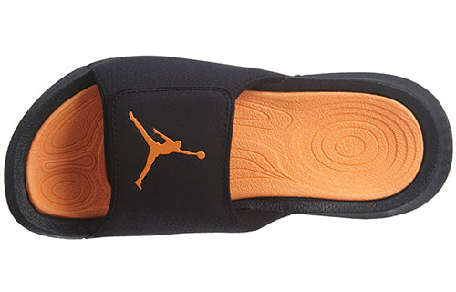 (GS) Air Jordan Hydro 6 Slide 'Black Orange' 881474-018