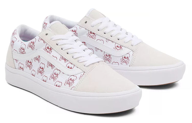 Vans Coldhearted Comfycush Old Skool 'White Red' VN0A5DYCB1D