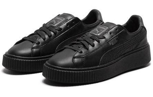 (WMNS) PUMA Basket Platform Euphoria Metal 367850-02