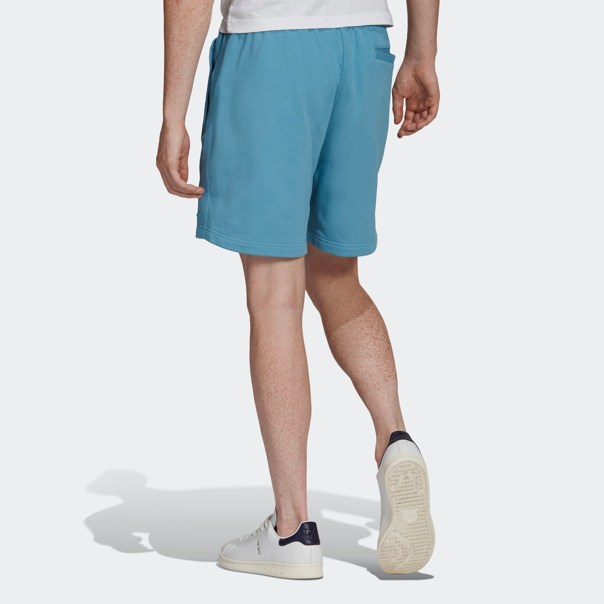 adidas originals C Short Ft Solid Color Lacing Sports Shorts Sky Blue HF6367