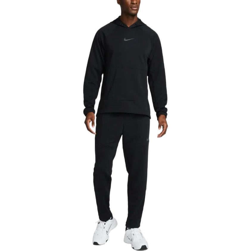 Nike Pro Men's Fleece Fitness Trousers 'Black Iron Grey' DV9910-010