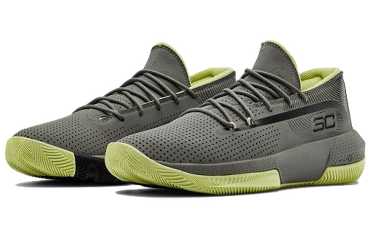 Under Armour Curry 3Zer0 3 'Grey Gravity Green' 3022048-302