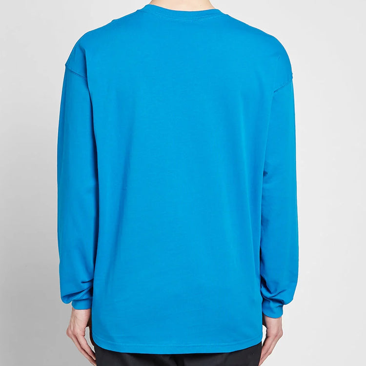 Men's Nike Acg Long Sleeves Royal Blue T-Shirt BQ3457-411