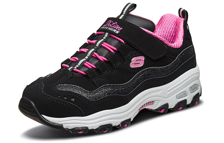 (GS) Skechers DLITES 1.0 'Black Pink' 664127L-BKHP