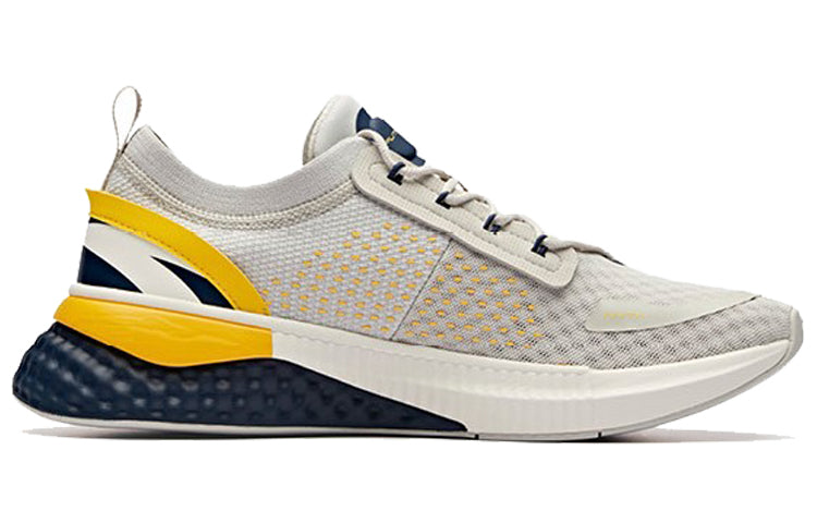 ANTA Run Collection 'Grey Yellow Navy' 11935551-2