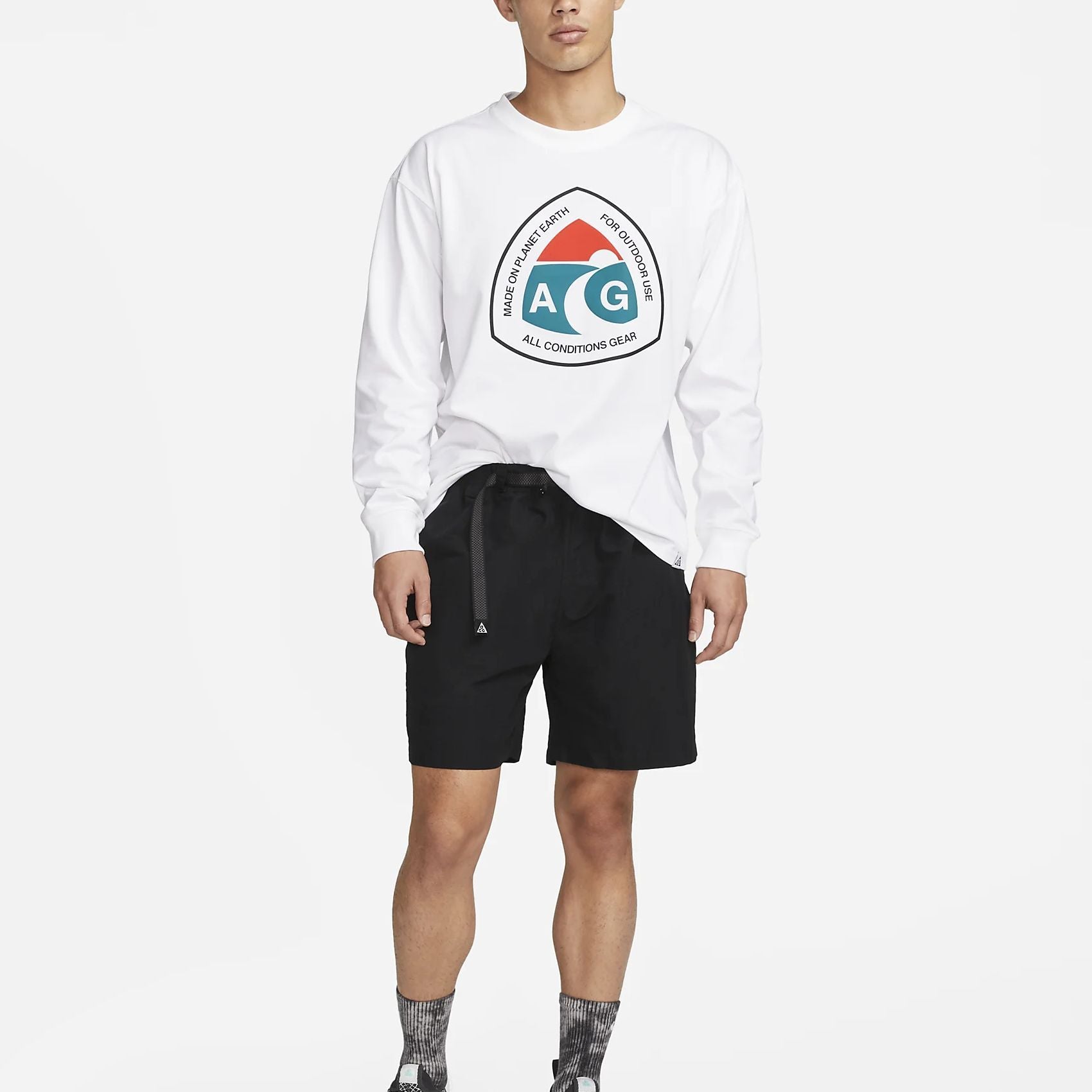 Nike ACG Long-Sleeve T-Shirt 'White' DX9451-100