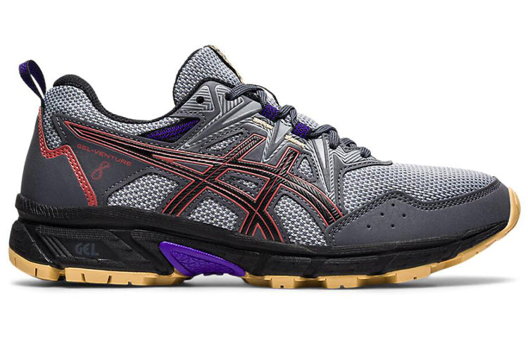 (WMNS) ASICS Gel-Venture 8 Wide 'Carrier Grey Red Brick' 1012A706-023