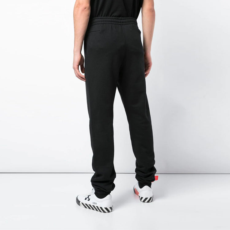 Off-White MENS Virgil Abloh Logo Sweatpants Black OMCH014S19D250221001