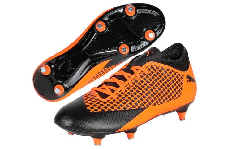 PUMA Future 2.4 SG Soft Ground Color Shift-Biscay 'Black Orange' 104838-02