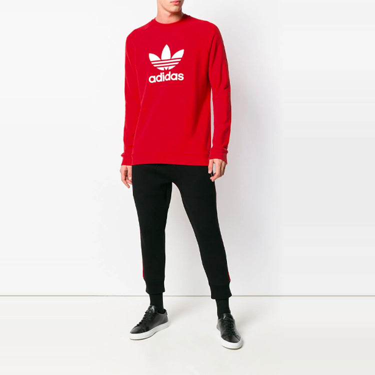 adidas originals Sports Pullover Couple Style Orange DH5826