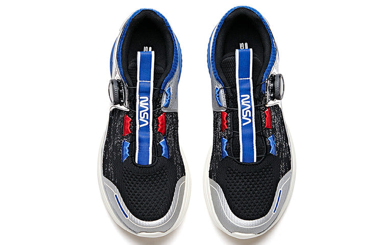 (WMNS) ANTA x Nasa Running Series Sneakers 'Black Blue White' 122015586-1