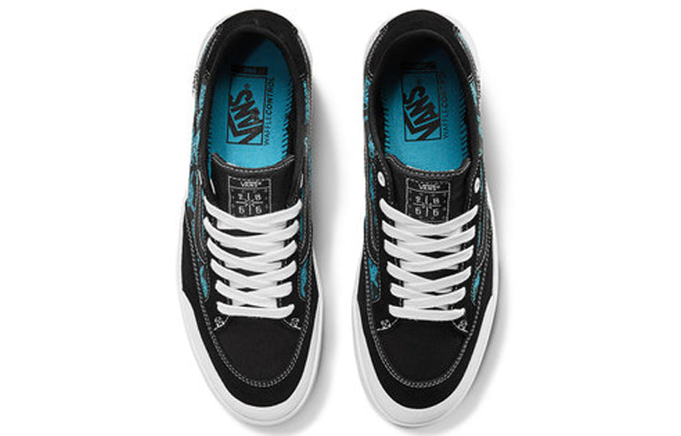 Vans Berle Pro (Pirate Skulls) Shoes Black/Blue VN0A3WKXSTJ