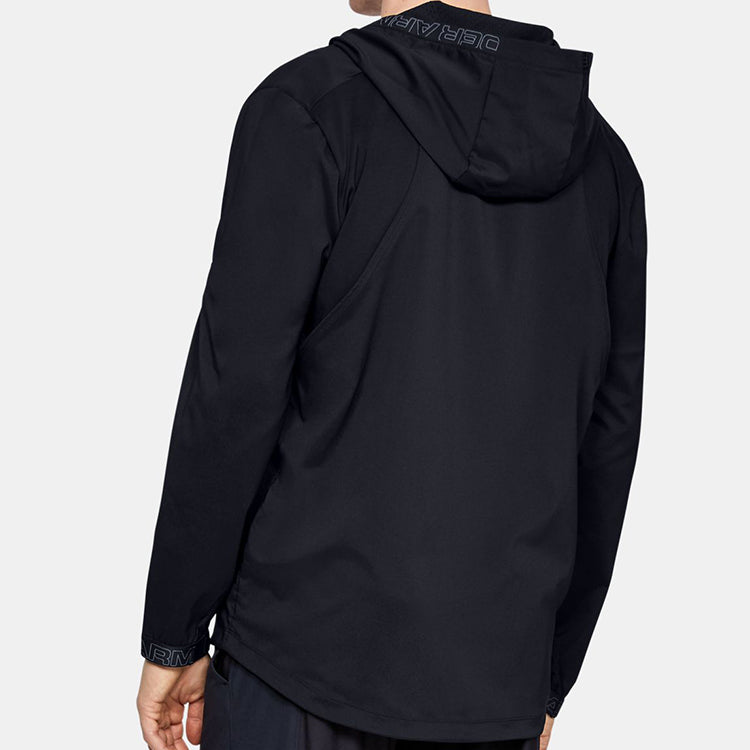 Under Armour UA Vanish Woven Training Sports Jacket Black 1345301-001