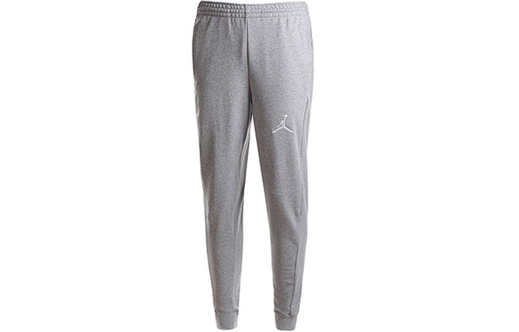 Air Jordan Flight Lite Cuffed Casual Sports Bundle Feet Long Pants Gray 822661-063