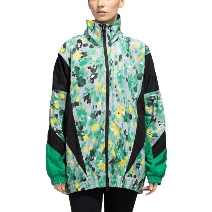 (WMNS) adidas by Stella McCartney Printed Woven Track Top Asia Sizing 'Multi-Color' HG1934