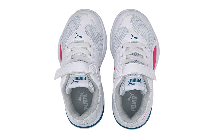 (PS) PUMA 90s Runner Mesh Ac White/Pink/Blue 372927-06