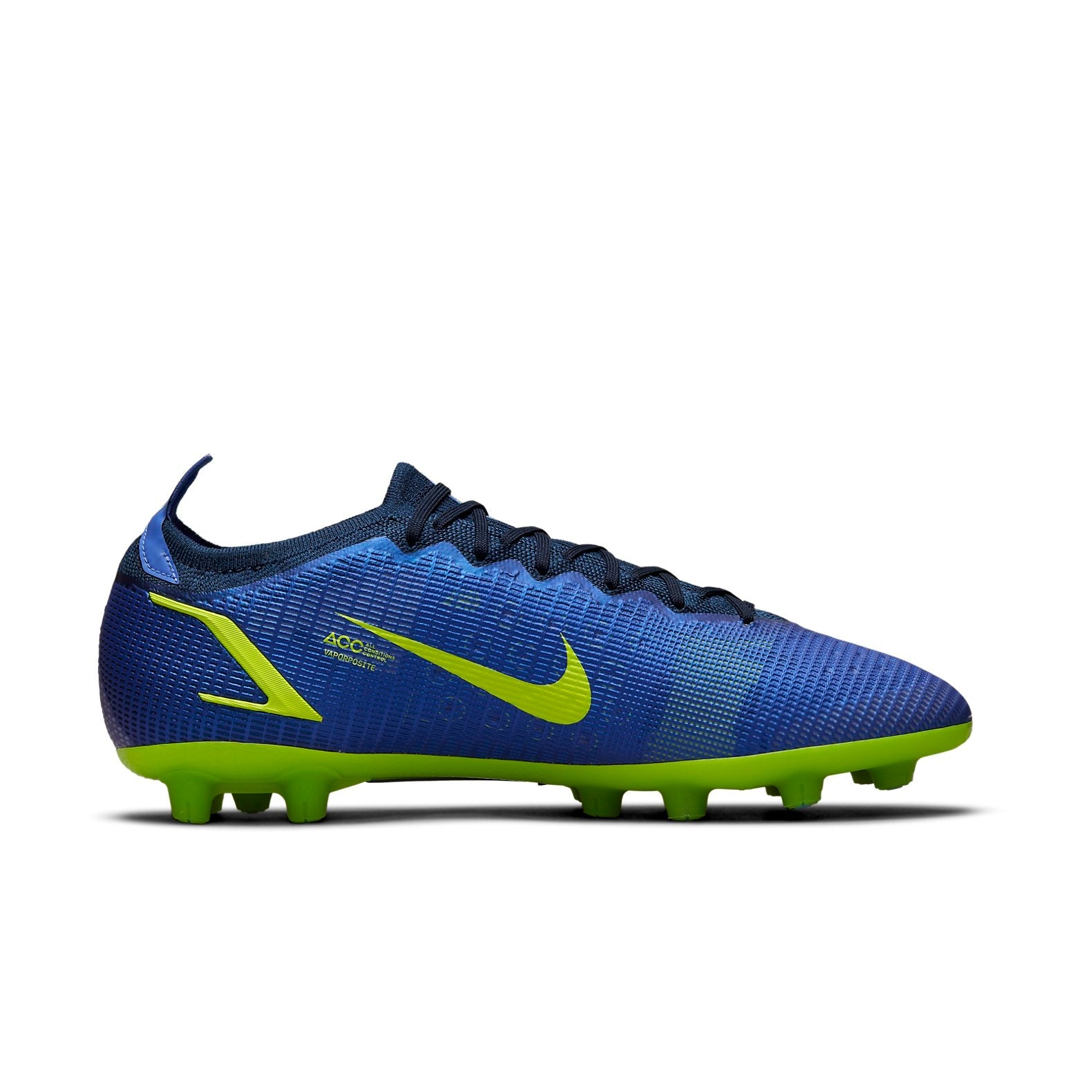 Nike Mercurial Vapor 14 Elite HG 'Sapphire Blue Void Volt' DD0273-574