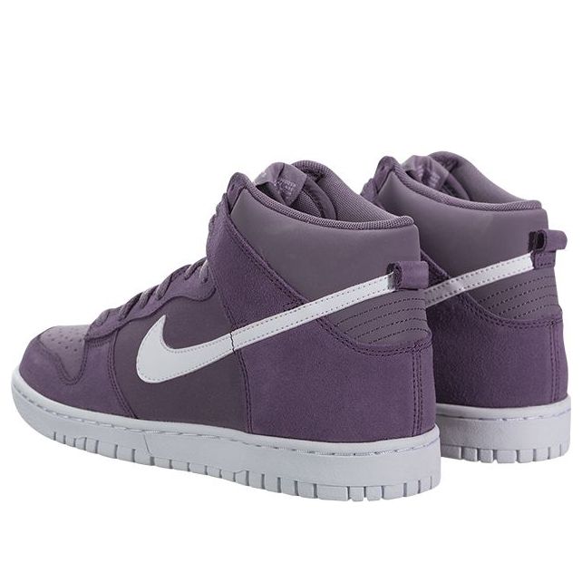 (GS) Nike Dunk High 'White Purple' 308319-500