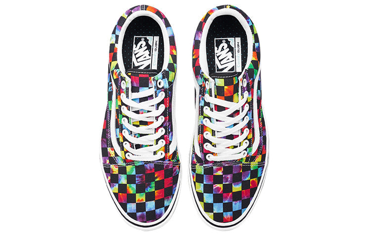 Vans Comfycush Old Skool 'Tie-Dye Checker' VN0A3WMAWWU