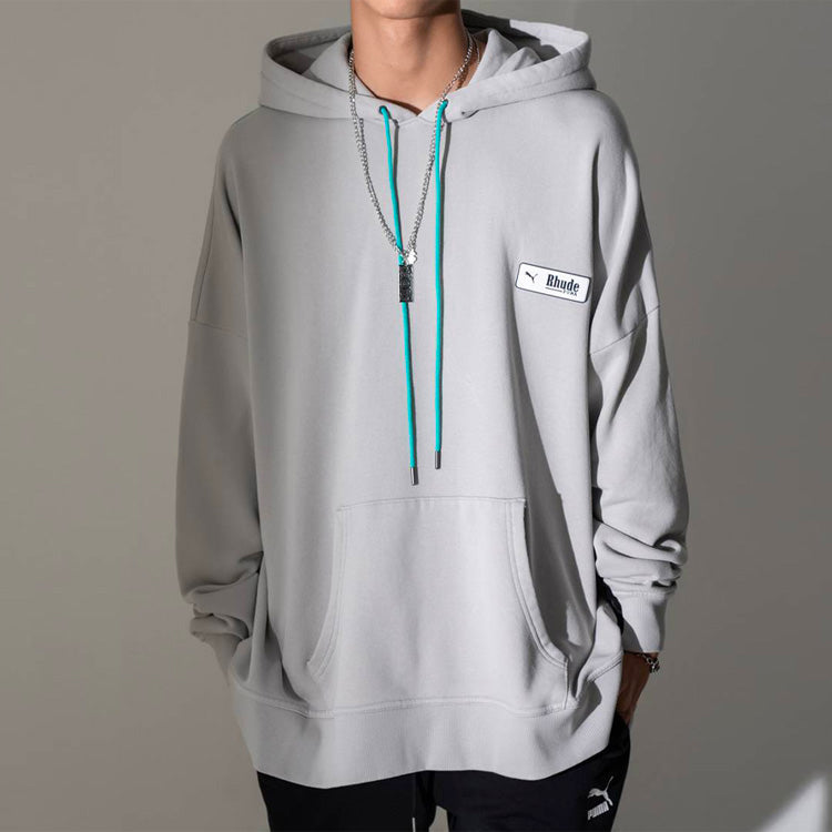 PUMA x RHUDE Series Knit Drawstring Gray 595346-09