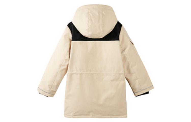 (GS) Skechers Casual Color-block Jacket 'Beige Black' L422B005