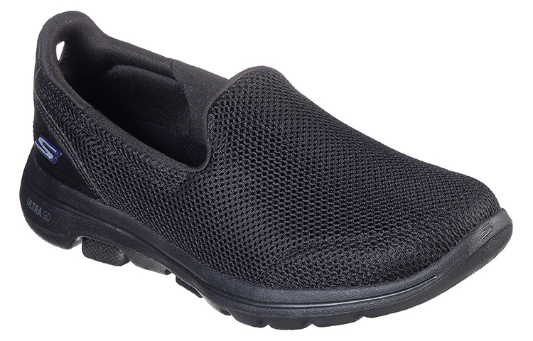 (WMNS) Skechers Go Walk 6-Dorin Athleisure Casual Sports Shoe Black 124511-BBK