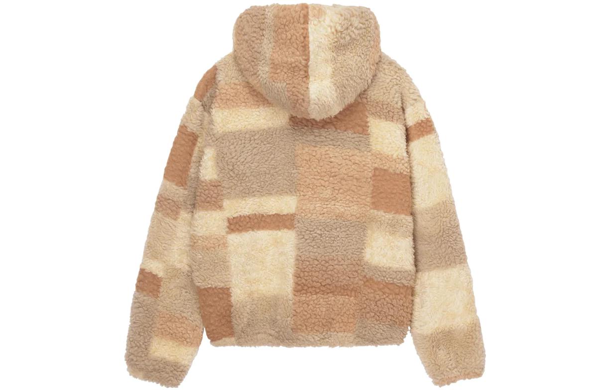 Stussy Bronson Sherpa Hoodie 'Tan' 118519