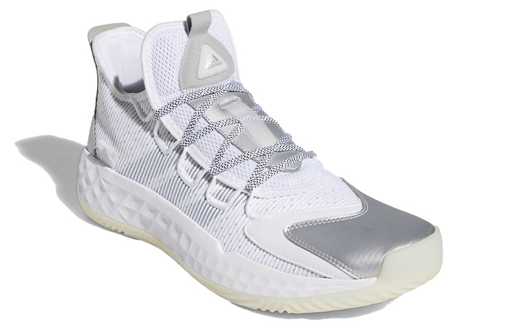 adidas Pro Boost Low 'White Silver Metallic' FW9495