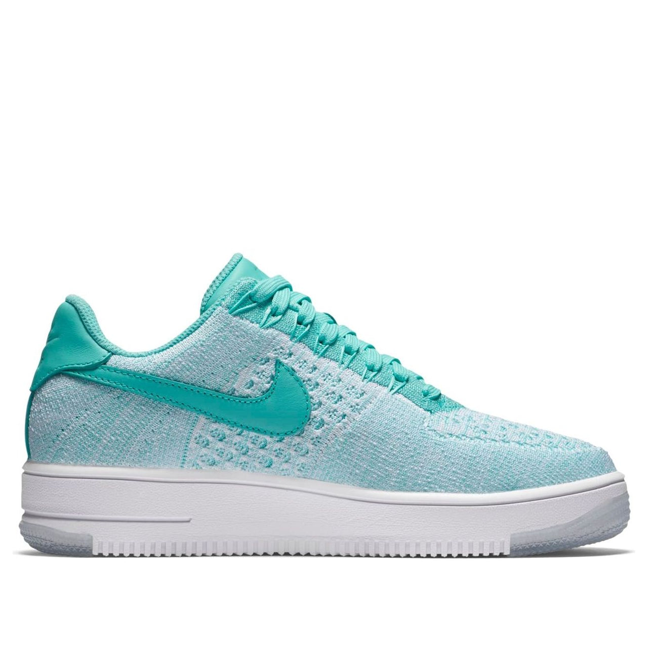 (WMNS) Nike Air Force 1 Flyknit Low 'Hyper Turquoise' 820256-300