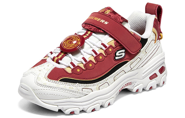 (GS) Skechers D'lites Sneakers 'Red White' 319504L-WBRD