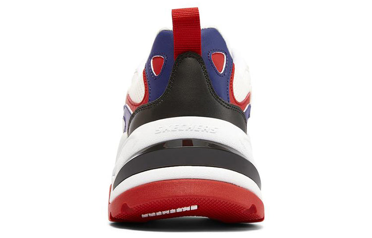 (WMNS) Skechers Stamina V2 'White Navy Blue Red' 149513-WNVR