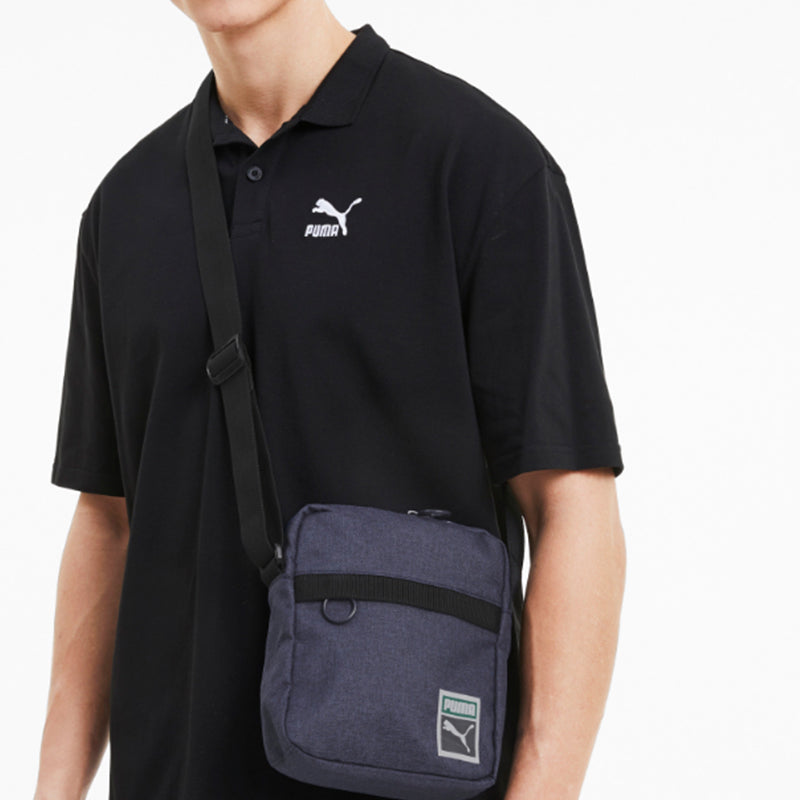 PUMA Originals Retro Portable Shoulder Bag 'Navy' 077437-02
