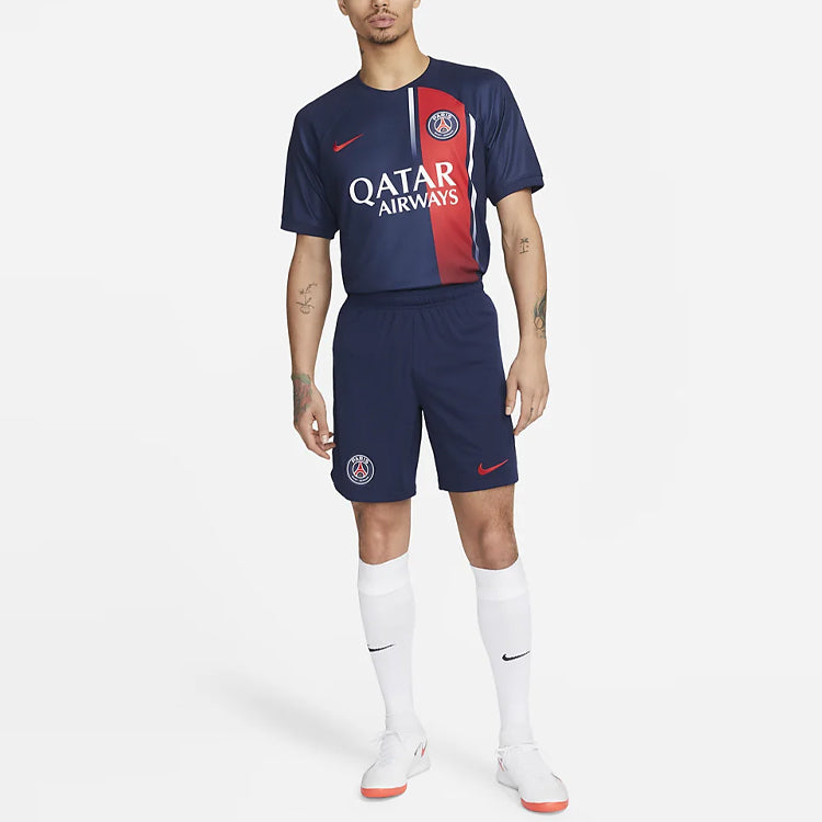 Nike Dri-FIT Paris Saint-Germain 23-24 Stadium Home Soccer Jersey 'Blue' DX2694-411