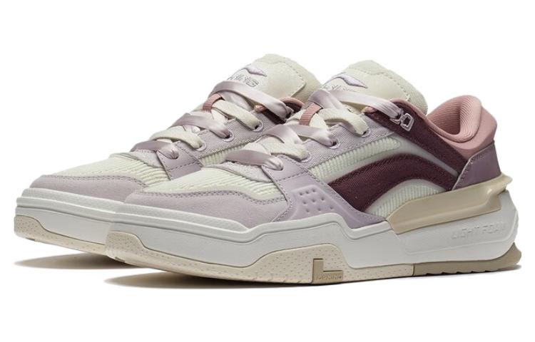 (WMNS) Li-Ning AG Skate Shoes 'White Purple Pink' AGCS246-4