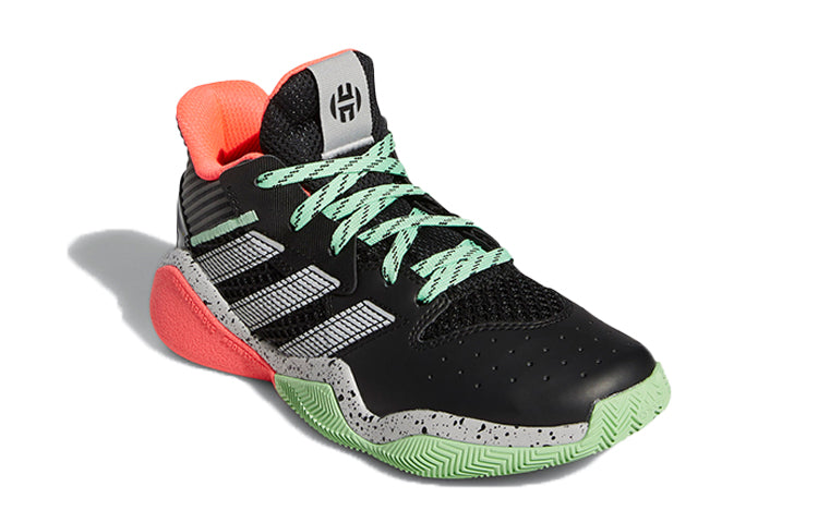 (GS) adidas Harden Stepback J 'Black Green Red' FW8545