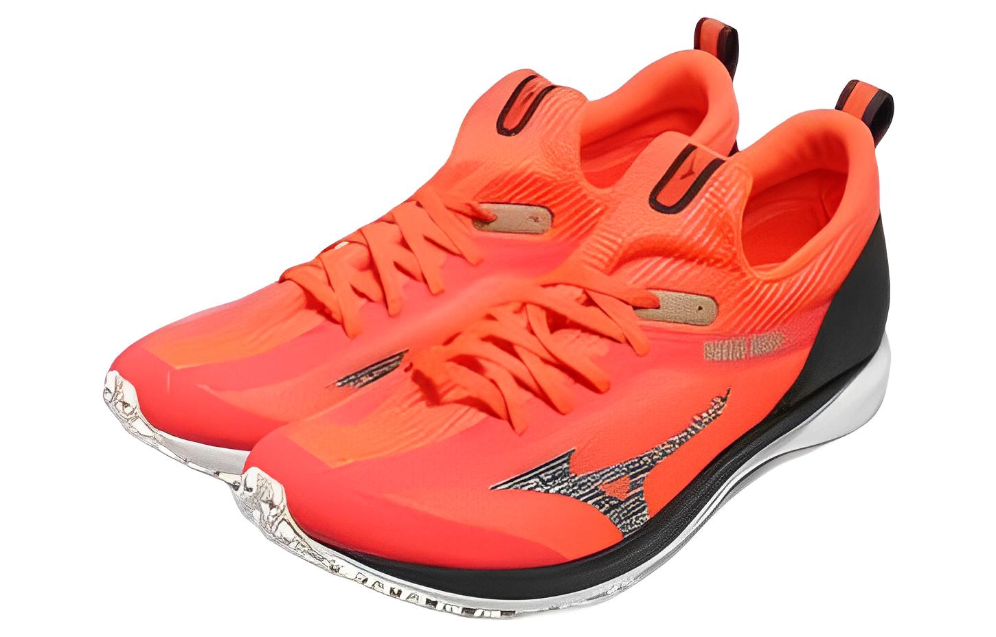 Mizuno Wave Duel 2 Wide 'Solar Red Black' U1GD207073