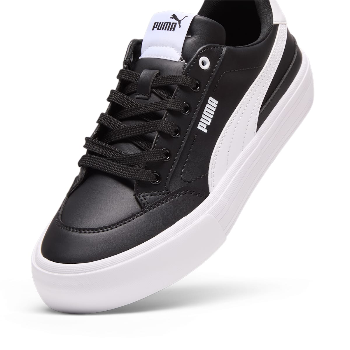 PUMA Court Classic Vulc FS SL 'Black White' 397568-02