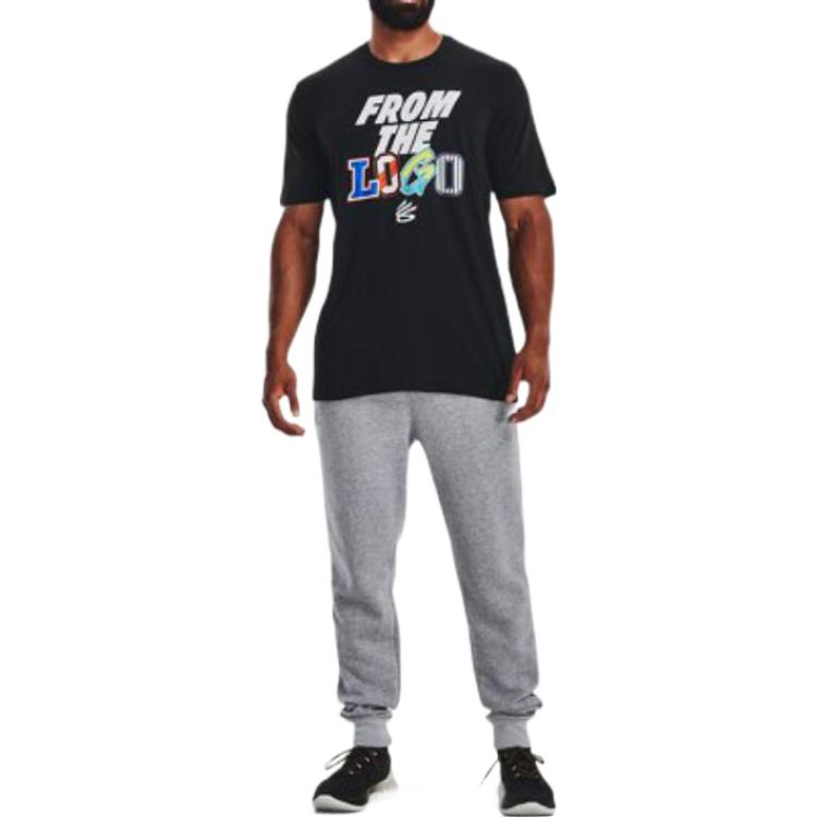 Under Armour Curry From The Logo T-shirt 'Black' 1374212-001