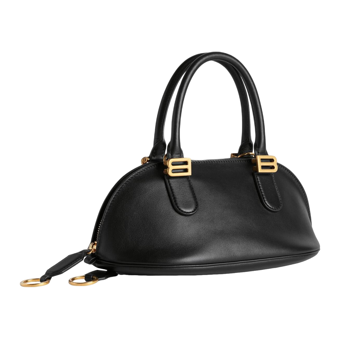 (WMNS) Balenciaga Bolero Bowling Bag Mini 'Black' 8685852ACJS1000