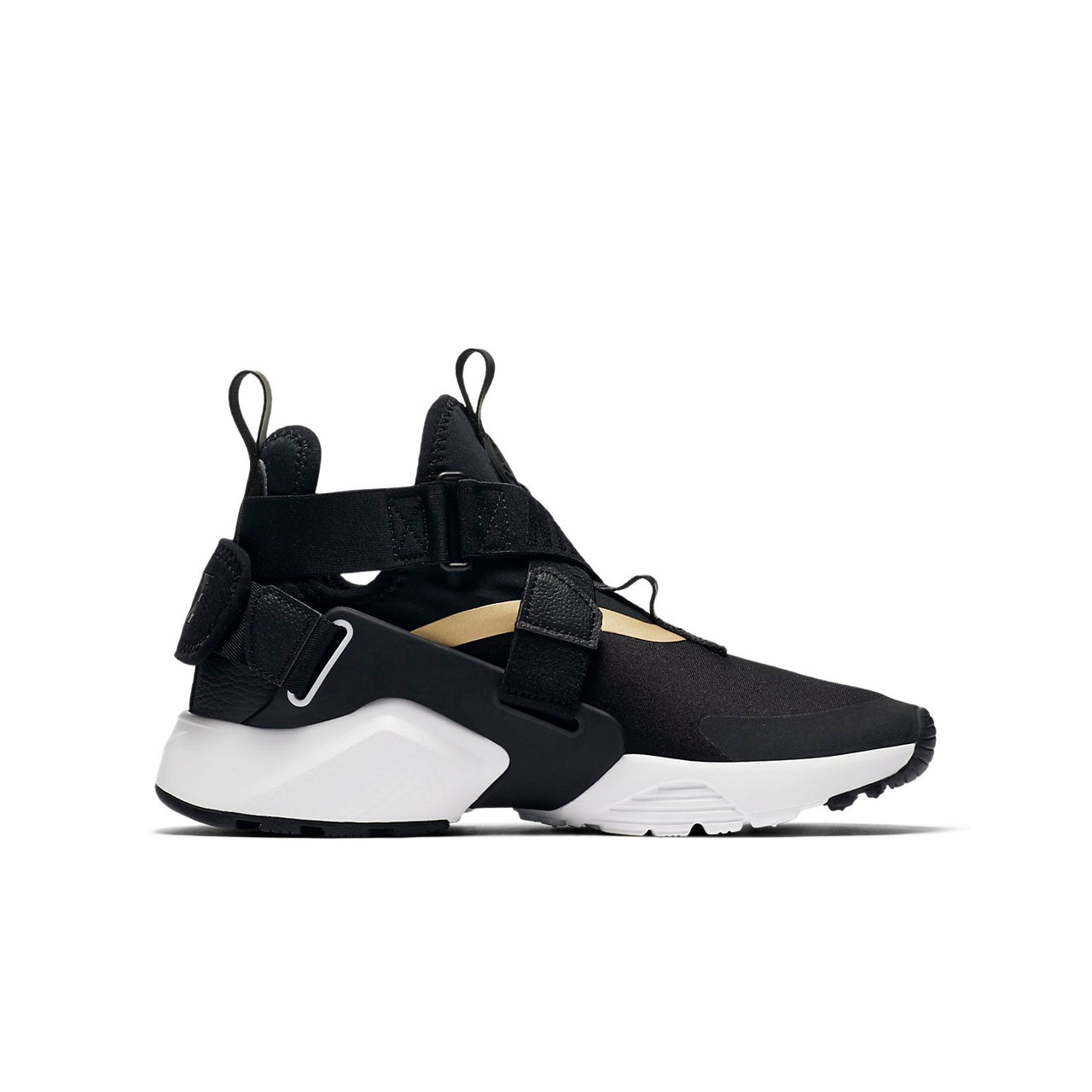 (GS) Nike Huarache City 'Black Metallic Gold' AJ6662-005